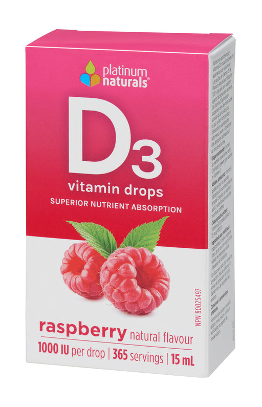 Platinum - Delicious D Raspberry, 15ml