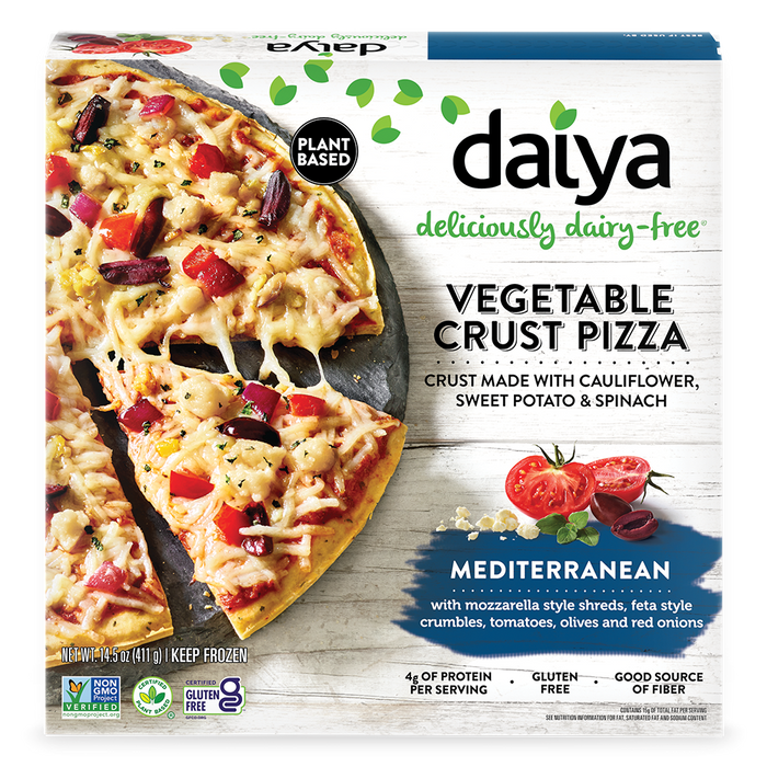 Daiya Foods - Mediterranean Vegetable Crust Pizza, 411g