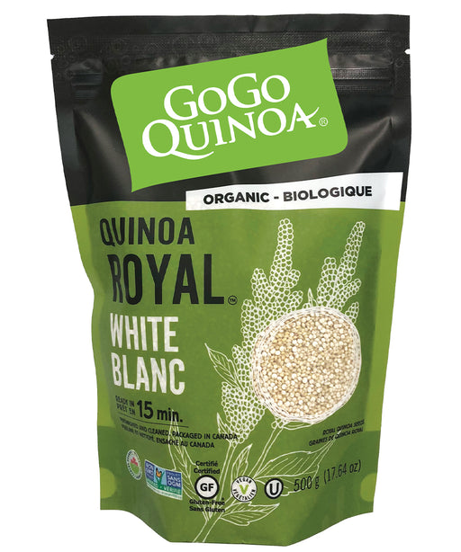 Gogo Quinoa - Organic White Quinoa Royal, Fair Trade, 500g