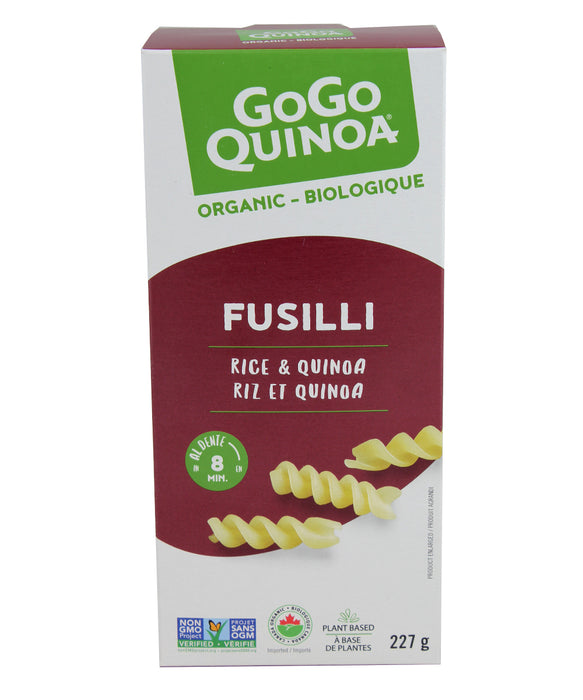 Gogo Quinoa - Organic Fusilli Rice & Quinoa, 227g