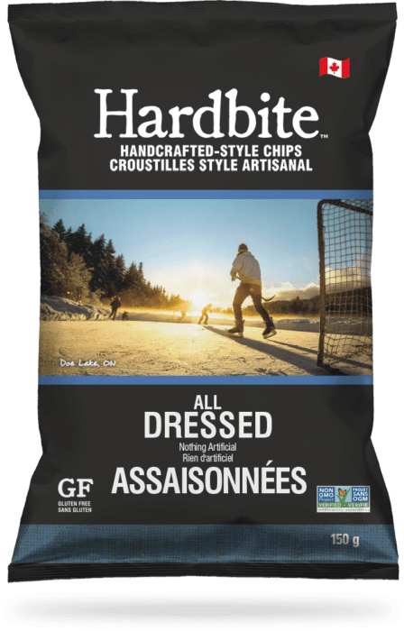 Hardbite - All Dressed Chips, 150g