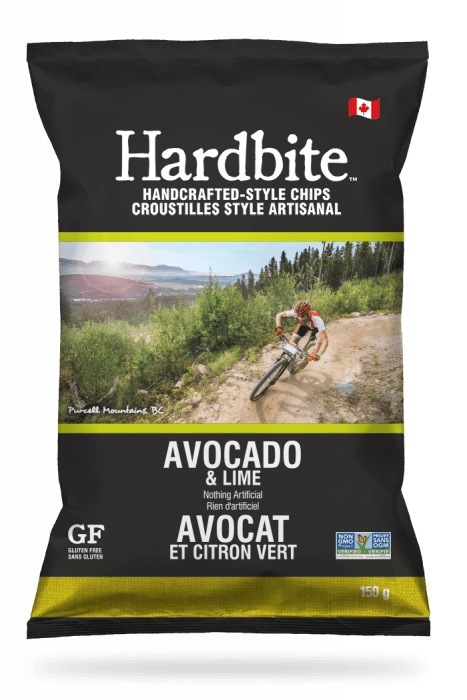 Hardbite - Avocado Lime Chips, 150g