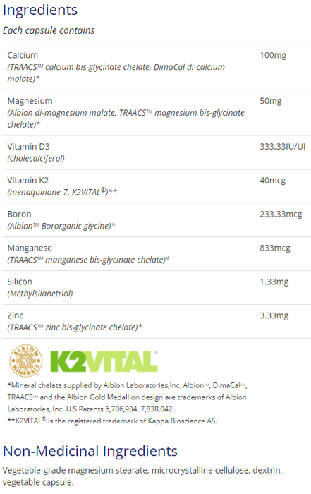 Canprev - Healthy Bones, 120 vcaps