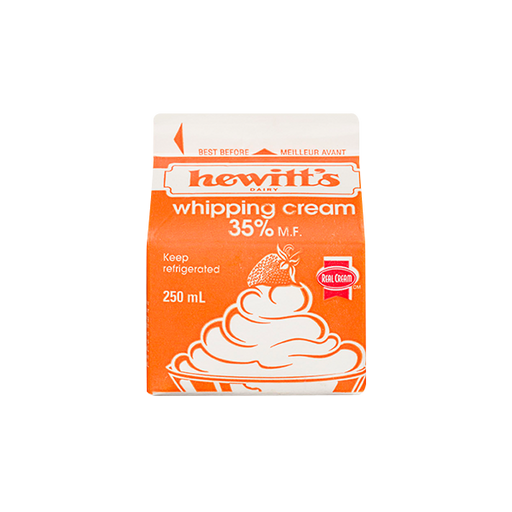 Hewitt's Dairy - 35% Whipping Cream, 250ml
