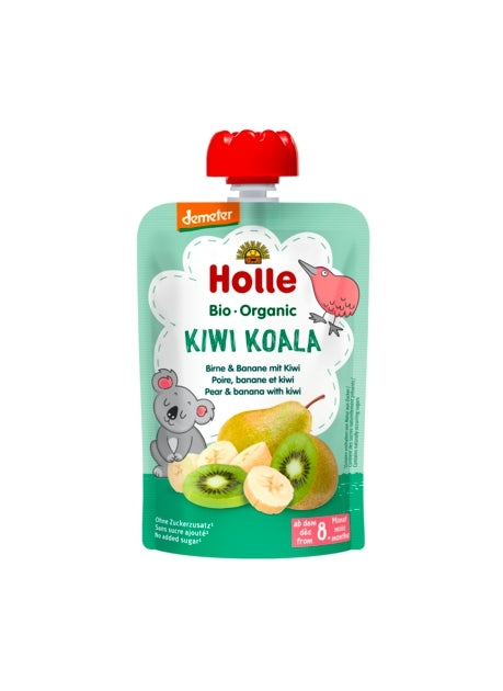 Holle - Organic Baby Food Pouch, Kiwi Koala, 100g
