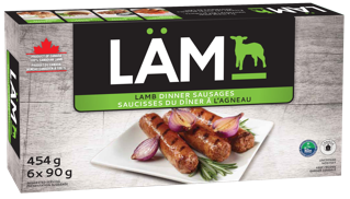 Riz - LÄM - Lamb Dinner Sausages (6 sausages), 450g