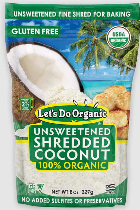Let's Do... Organic - Organic Unsweetened Coconut, 250g