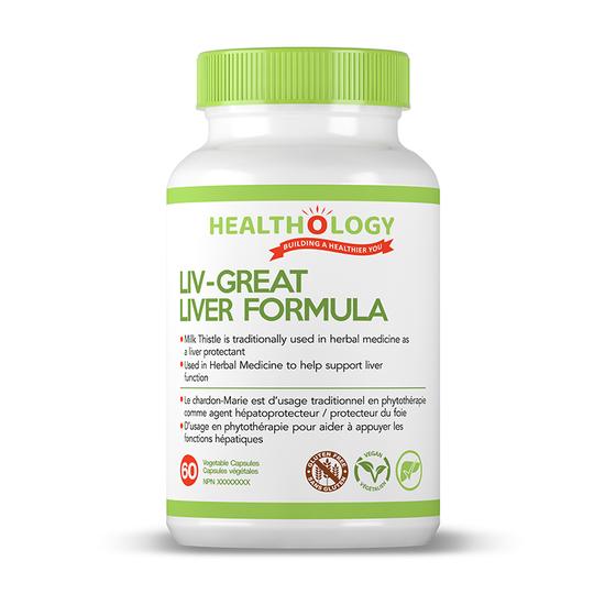 Healthology - Liv-Great, 60vcaps