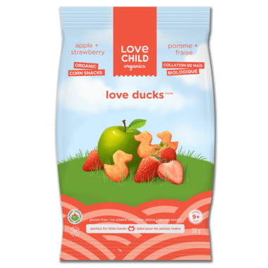 Love Child - Love Ducks, Apple and Strawberry, 30g