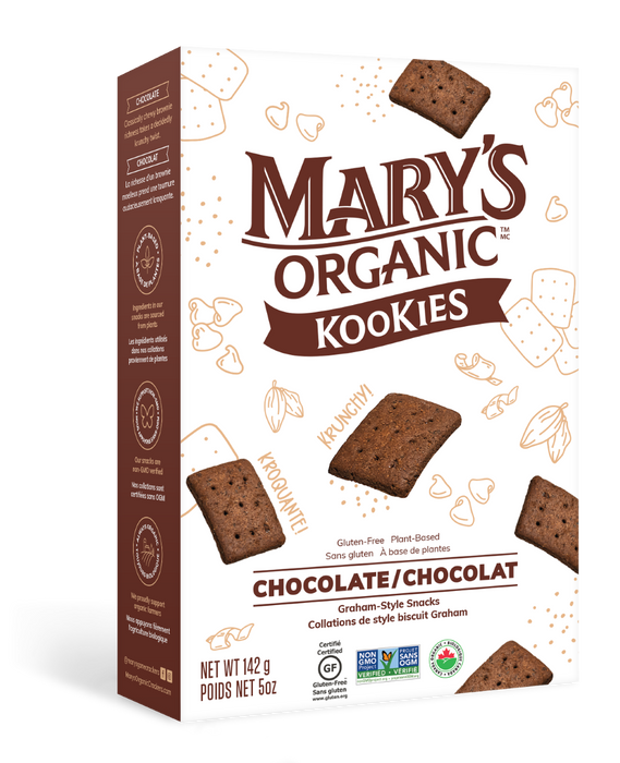 Mary's Organic - Graham Style Kookies, Chocolate, 142g