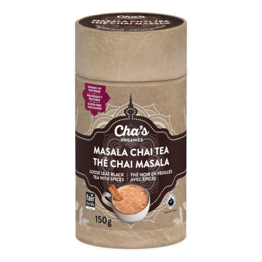 Cha's Organics - Spiced Black Masala Chai - 150G