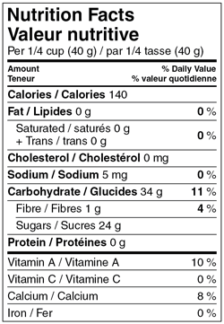 Left Coast Organics - Organic Dried Tart Cherries, 200g