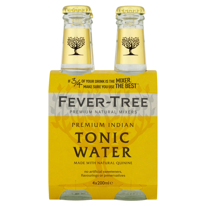 Fever Tree - Tonic Water, 4 x 200ML