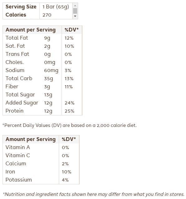 Go Macro Bars - Oatmeal Chocolate Chip, 65g