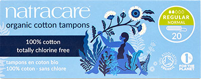 Natracare - Regular - Organic Tampons, 20 tampons