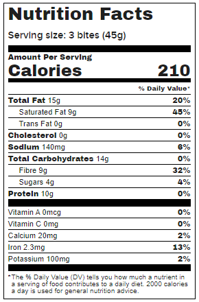 Snack Conscious - Peanut Butter Chocolate Chip Bites, 45g