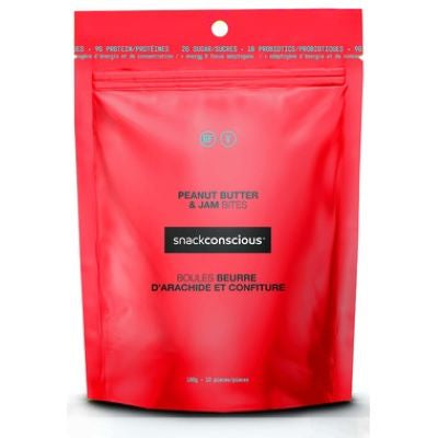 Snack Conscious - Peanut Butter & Jam Bites, 150g