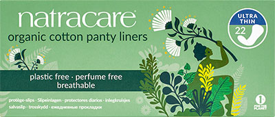 Natracare - Cotton Panty Liners, 22 Pads