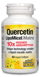 Natural Factors - Quercetin LipoMicel Matrix, 60 softgels