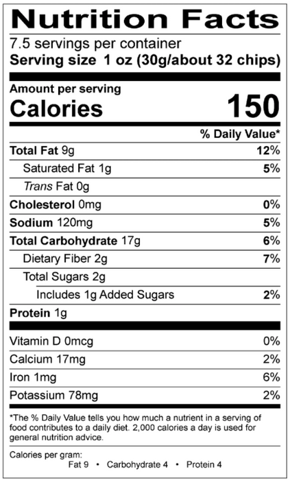 RW Garcia - Organic Corn Chips, Bar-B-Q, 212g