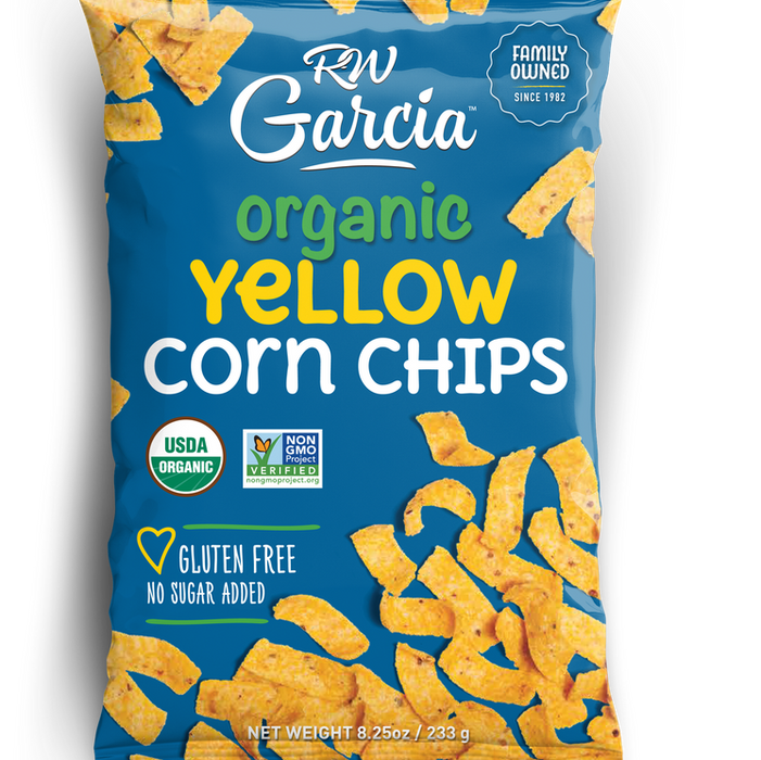 RW Garcia - Organic Corn Chips, Yellow, 223g