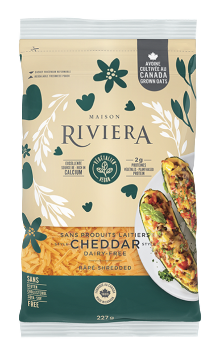 Riviera - Cheddar Style Shreds, 227g