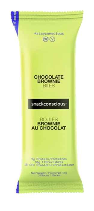 Snack Conscious - Chocolate Brownie Bites, 45g