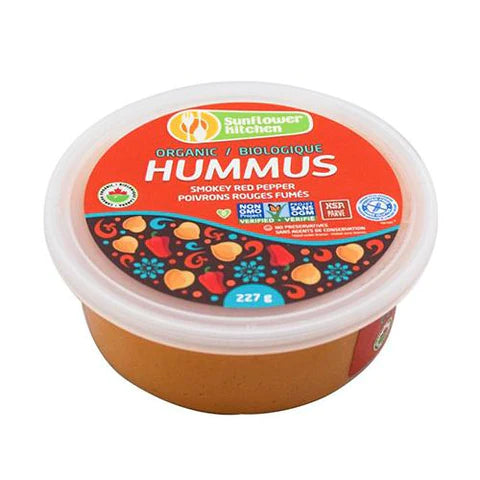 Sunflower Kitchen - Organic Smokey Red Pepper Hummus, 227g