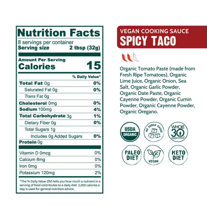 Good Food For Good - Chile De Arbol Taco Sauce, 250 ml