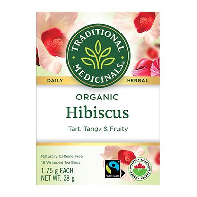 Traditional Medicinals - Organic Hibiscus Tea, 16 Bags