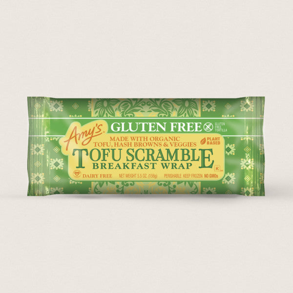 Amy's Kitchen - Tofu Scramble Breakfast Wrap, Gluten Free, 156g
