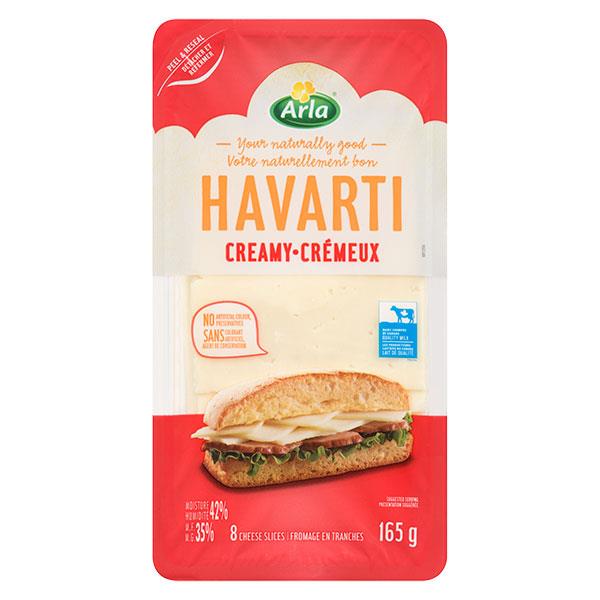 Arla - Havarti Creamy Slices, 165g
