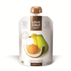 Love Child Superblends - Pear, Pumpkin, Banana, Coconut 128 ml