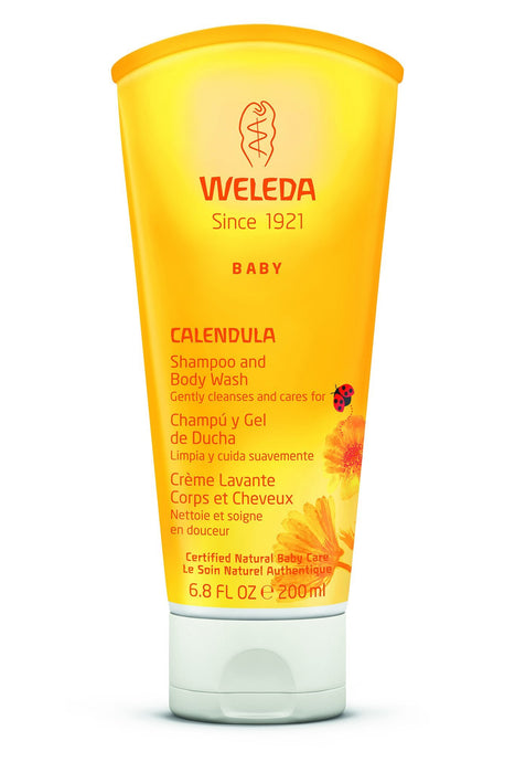 Weleda - Baby Calendula Shampoo & Wash, 200ml