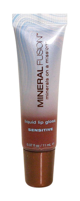 Mineral Fusion - Liquid Lip Gloss - Sensitive (Brick), 11ml