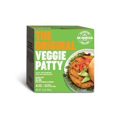 Big Mountain - The Original Veggie Patty, 360g