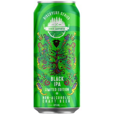 Sober Carpenter - Non-Alcoholic Black IPA, 473ml