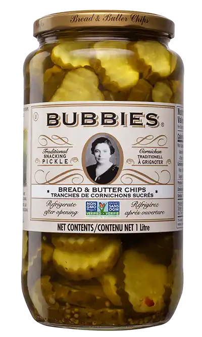 Bubbies - Bread 'n Butter Chips Pickles, 1L