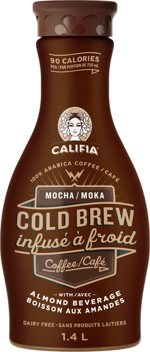 Califia Farms - Mocha Cold Brew Coffee with Almond MIlk, 1.47L