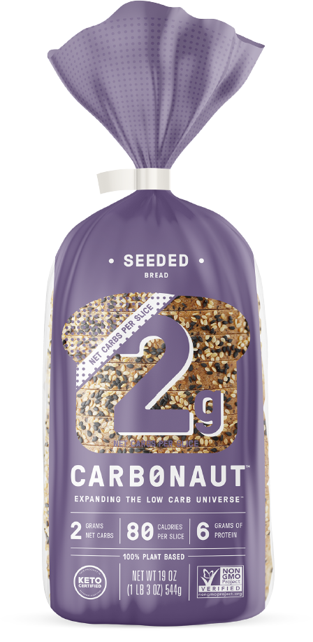 Carbonaut - Seeded Multigrain Keto Bread, 550g