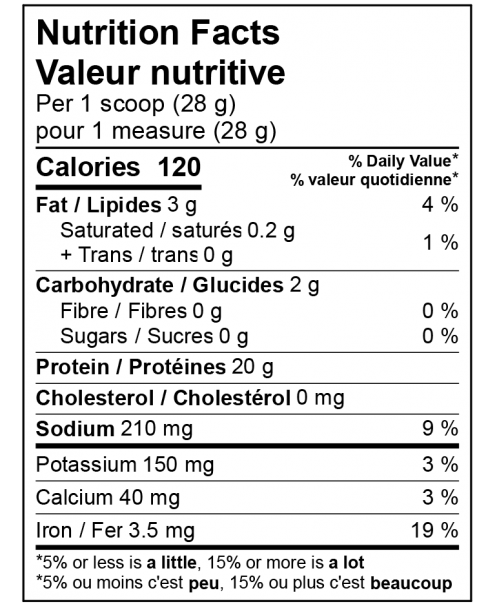 Profi - Cookies & Cream Vegan Protein Powder, 700g