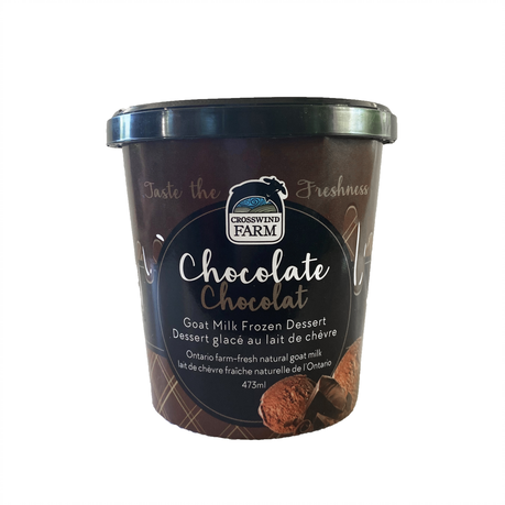 Crosswind Farm - Chocolate Goat Milk Frozen Dessert, 473ml