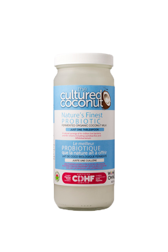 Cultured Coconut - Organic Coconut Kefir Glass, 500ml
