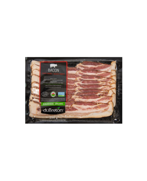 duBreton - Organic Black Forest Bacon, 250g