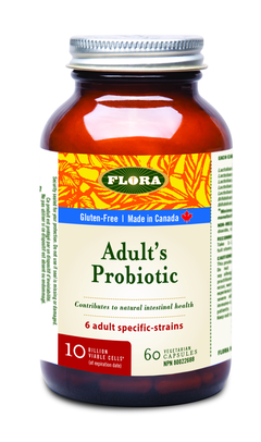 Flora - Adult's Probiotic, 60 Capsules