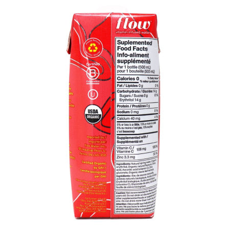Flow - Vitamin Infused Cherry Water, 500ml
