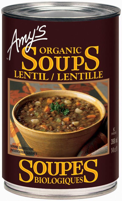 Amy's Kitchen - Organic Lentil Vegetable Soup, 398ml