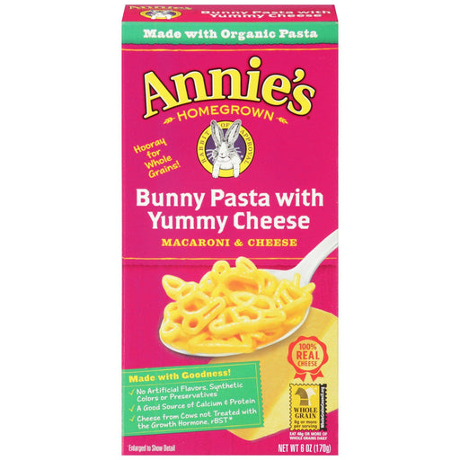 Annie's - Bunny Pasta Yummy Cheese, 170g