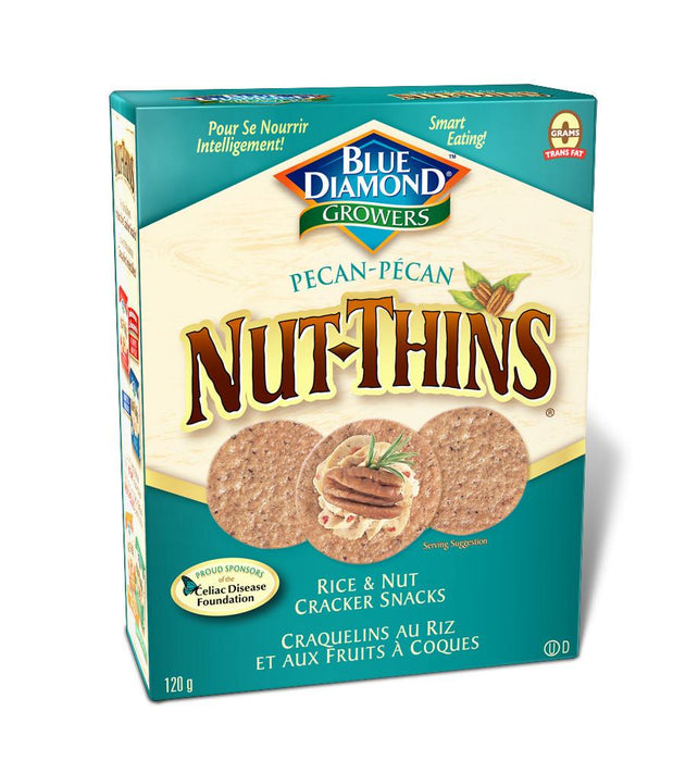 Blue Diamond - Nut-Thins, Pecan, 120g