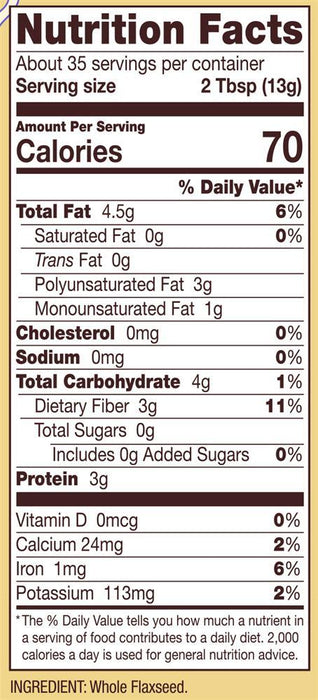 Bob's Red Mill - Flaxseed Meal, 453g